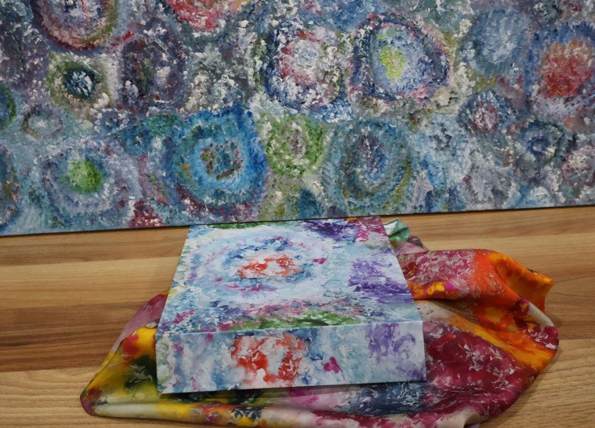 Celestial Scarves – Blossoming of the Soul